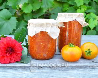 Лечо из помидоров