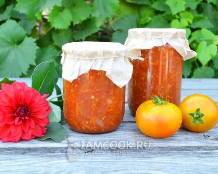 Лечо из помидоров