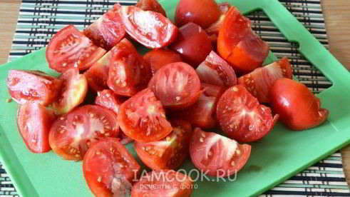 лечо из помидоров