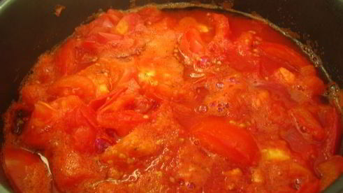 ленивая томатная заготовка