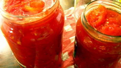 ленивая томатная заготовка