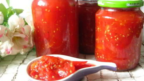 ленивая томатная заготовка