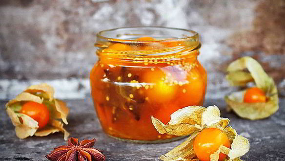 Рецепт Физалиса, маринованного в апельсиновом соке