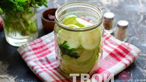 кабачки маринованные на зиму