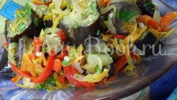 Рецепт Ленивых маринованных баклажанов