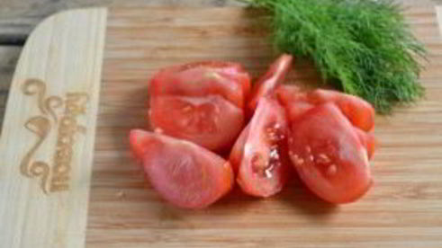 маринованная капуста с помидорами