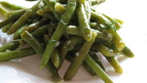 Рецепт Маринованной стручковой фасоли