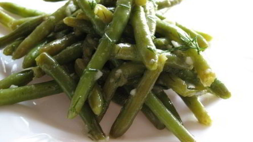 Рецепт маринованной стручковой фасоли