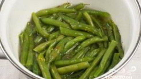 маринованная стручковая фасоль