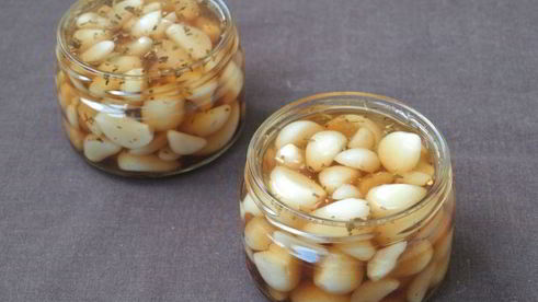 маринованный чеснок на зиму