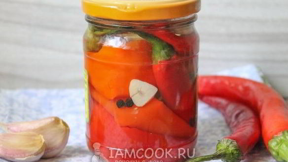 Рецепт Маринованного острого перца на зиму