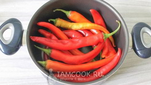 маринованный острый перец на зиму