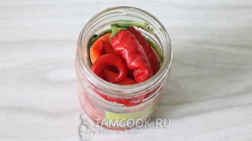 маринованный острый перец на зиму