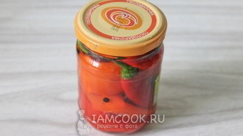 маринованный острый перец на зиму