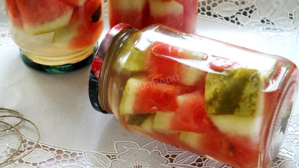 Рецепт Маринованных арбузов в банках на зиму