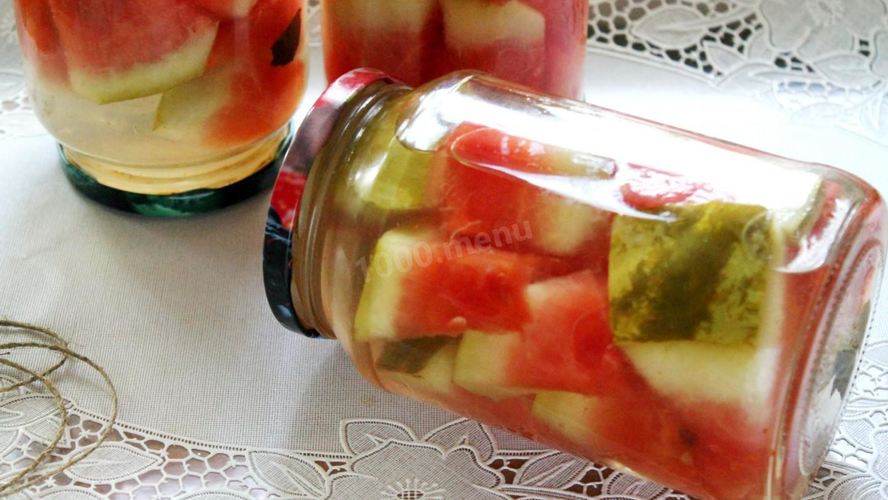 Рецепт маринованных арбузов в банках на зиму