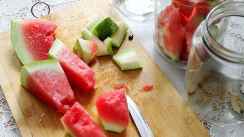 маринованные арбузы в банках на зиму