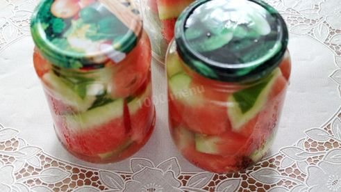 маринованные арбузы в банках на зиму