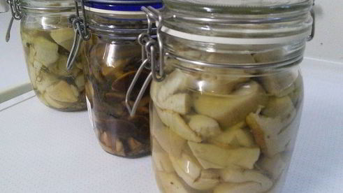 маринованные грибы