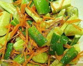 Маринованные огурцы по-корейски