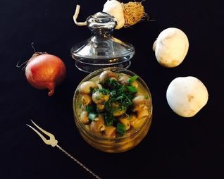 Маринованные шампиньоны