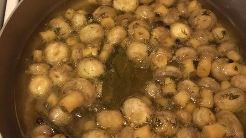 маринованные шампиньоны