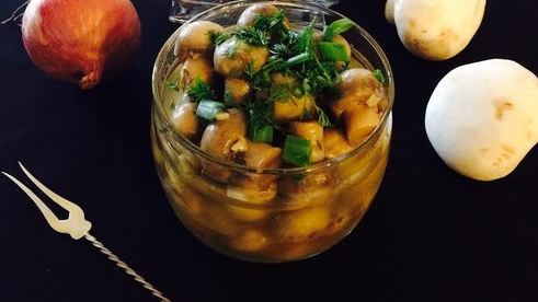 маринованные шампиньоны