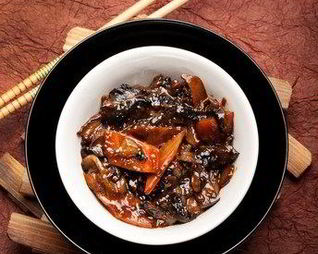 Маринованные шиитаке с имбирем