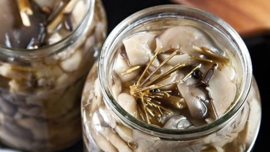 Рецепт маринованных вешенок за 30 минут