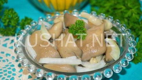 маринованные вешенки