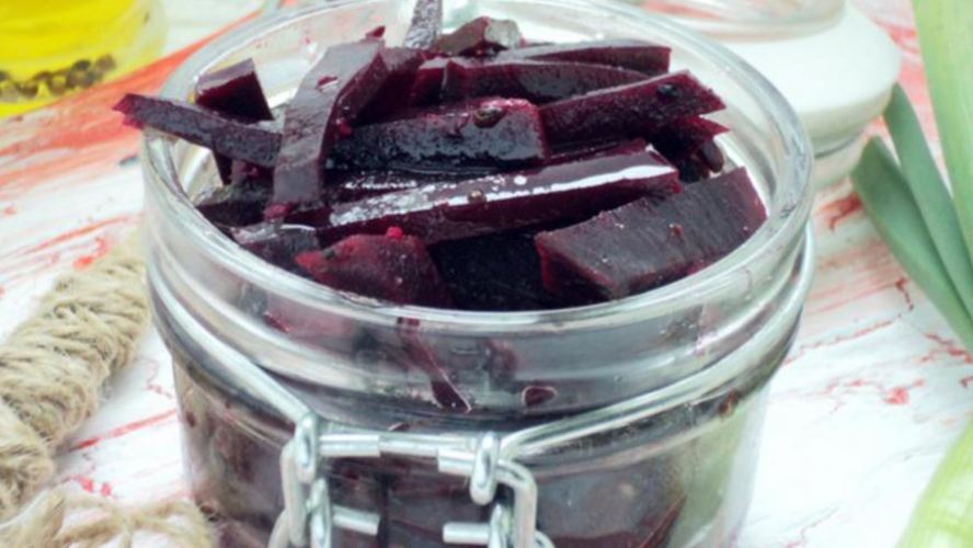 Рецепт свеклы острой маринованной