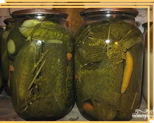 Огурцы по-польски на зиму