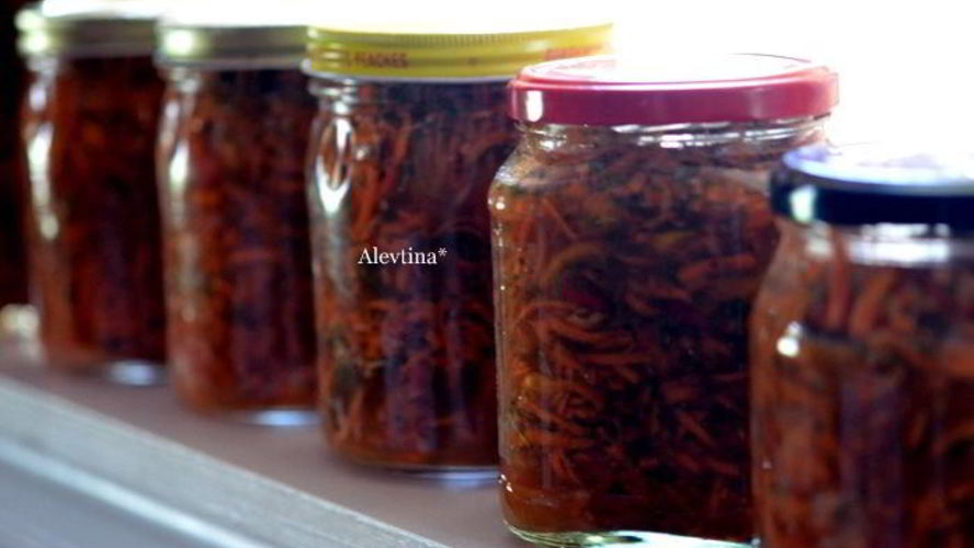 Рецепт овощной заготовки