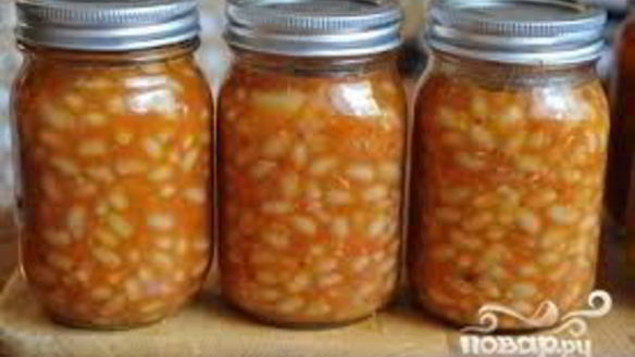 Рецепт Перца с фасолью на зиму