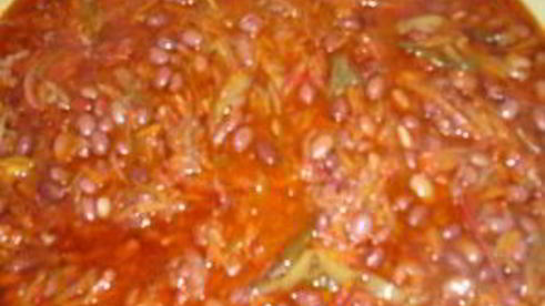 перец с фасолью на зиму