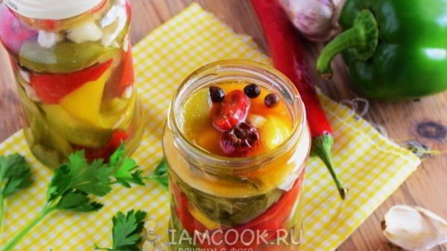 Рецепт перца в собственном соку на зиму