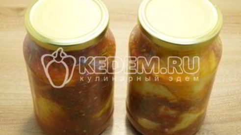 перцы фаршированные овощами на зиму пальчики оближешь