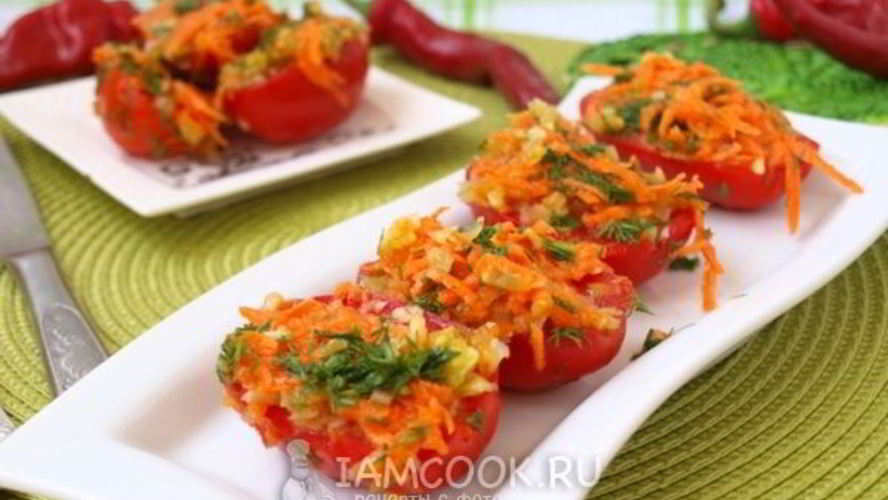 Рецепт помидоров по-корейски