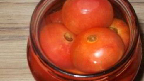 помидоры в собственном соку на зиму