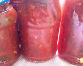 Приправа из помидоров и перца болгарского