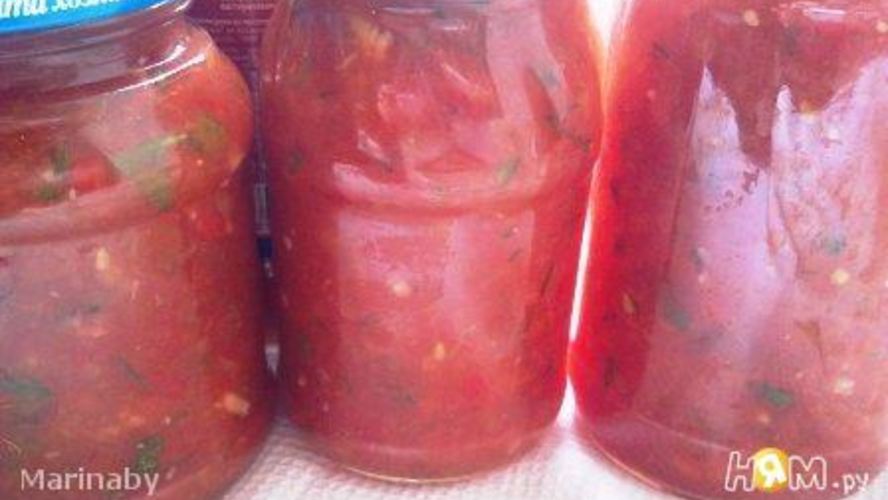 Рецепт приправы иза помидорова и перец болгарского
