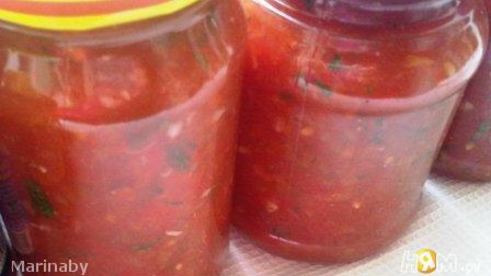 приправа из помидоров и перца болгарского