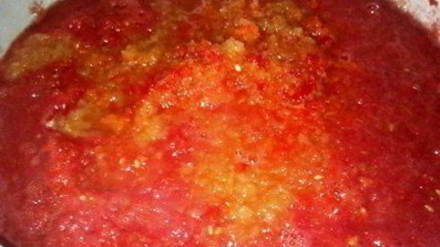 приправа из помидоров и перца болгарского