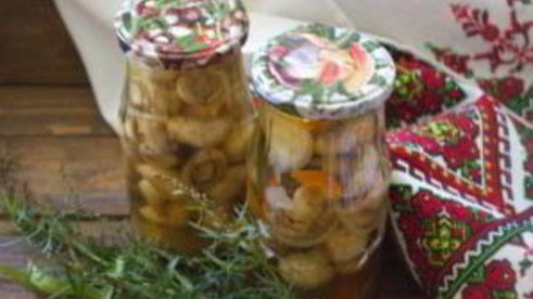 шампиньоны на зиму