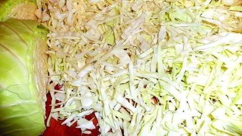 быстрая капуста горячим способом в рассоле