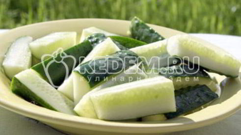 быстрые малосольные огурцы в пакете