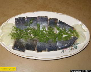 Малосольная селедка