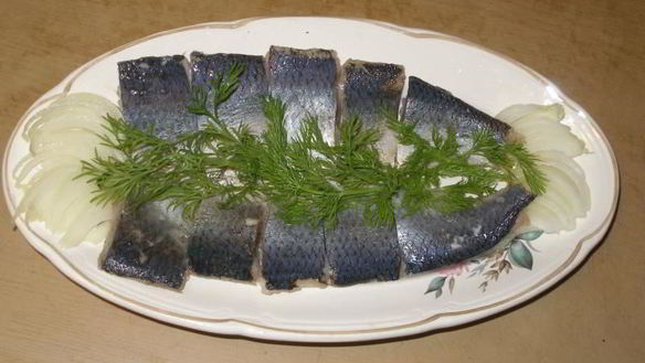 Рецепт Малосольной селедки