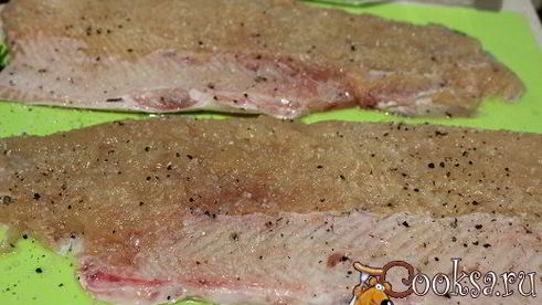 малосольный балтийский лосось