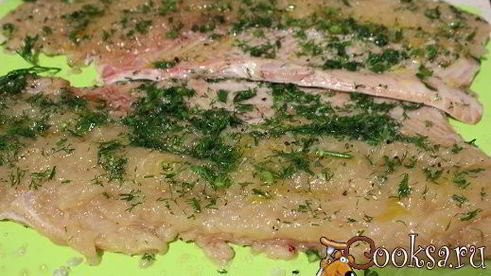 малосольный балтийский лосось